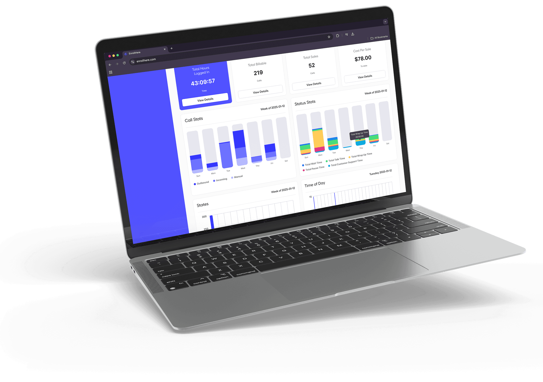 EnrollHere Platform Dashboard